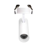 SHINEMAKER H0119 LAMPA WPUSZCZANA BIAŁA ŚCIEMNIALNA MaxLight - zdjęcie dodatkowe 1