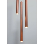 Lampa wisząca SOPEL 3 koło ceglany 41197 Sigma