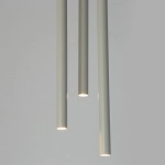 Lampa wisząca SOPEL 3 koło szary beż 41198 Sigma