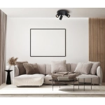 Plafon Nesto SPL-23436-3R-BK Italux