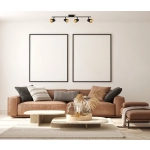 Spot Tino SPL-36748-4-BK-GD Italux