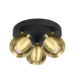 Plafon Lafin SPL-45379-3-BK-BRSS Italux