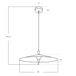 Lampa wisząca STIG AZ5905 AZZARDO