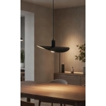 Lampa wisząca Savana 1xE27 czarna 61624 ALFA