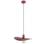 Lampa wisząca Savana Oval 1xE27 różowa 61626 ALFA