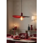 Lampa wisząca Savana Oval 1xE27 różowa 61626 ALFA
