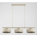 Lampa wisząca Selia 3xE27 beżowa 62621 ALFA
