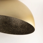 SFERA Plafon ZŁOTY CZARNY NAKRAPIANY 50 32481 SIGMA