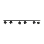 Lampa sufitowa 6-PŁ czarna BOT 1047PL_K ALDEX - zdjęcie produktu