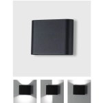 Kinkiet Svala AZ5856 LED 6W 3000-4000K IP54 ciemny szary AZZARDO