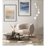Lampa podłogowa Sybilla 6 floor (gold) AZ4408 AZZARDO