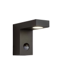 Kinkiet z czujnikiem ruchu TEXAS LED 1x6W 3000K IP54 28850/24/30 Anthracite Lucide - zdjęcie produktu