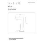Lampa stojąca TEXAS LED 1x6W 3000K IP54 28851/40/30 Anthracite Lucide - zdjęcie dodatkowe 2