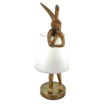 Lampa Biurkowa Zajączek Haas S Złoty TL0107-S yaskr