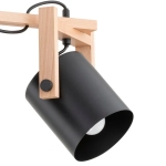 Lampa wisząca TROIS DREWNIANA 3xE27 63056 ALFA