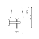kinkiecik.pl Tivoli kinkiet chrom LP-1133/1W CH Light Prestige