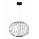 kinkiecik.pl Lampa wisząca czarna 3000K TREVISO LP-798/1P S3 BK LIGHT PRESTIGE
