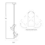 Lampa wisząca VIVI AZ5727 AZZARDO