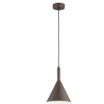 Lampa wisząca Velvet 1xE27 beżowa 61681 ALFA