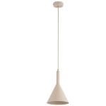 Lampa wisząca Velvet 1xE27 beżowa 61682 ALFA