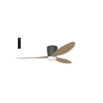 Wentylator Veneti CCT + Remote Control (black/teak wood) AZ4450 AZZARDO