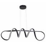 Vesper - lampa wisząca LED czarna. 343101-30 REALITY