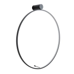 Kinkiet Visual 28W Black 80cm IP44 W0437 MaxLight