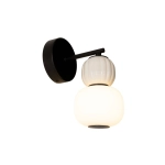 Kinkiet Modern 5w, Opal + Light Grey W0398 MaxLight - zdjęcie produktu