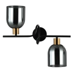 Kinkiet Servio WL-66892-2A-BK-SG ITALUX
