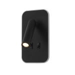 Kinkiet Doria WL-83957-1-BK Italux