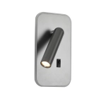 Kinkiet Doria WL-83957-1-GR Italux