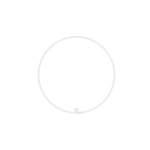 Kinkiet Ringa L 1xLED biały WL0116-L-WH yaskr