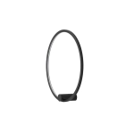 Kinkiet Ringa M 1xLED czarny WL0116-M-BK yaskr
