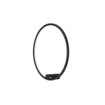 Kinkiet Ringa M 1xLED czarny WL0116-M-BK yaskr