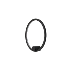 Kinkiet Ringa S 1xLED czarny WL0116-S-BK yaskr
