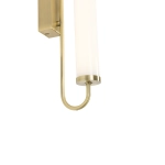 Kinkiet Olendria 1xLED IP 44 złoty WL0119-M yaskr