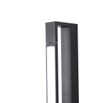 Kinkiet Flexia 1xLED IP 44 czarny WL0121-M-BK yaskr