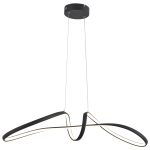 Weva - lampa wisząca LED czarny mat 343501-30 REALITY