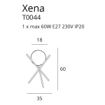 XENA T0044 LAMPA BIURKOWA MaxLight - zdjęcie dodatkowe 1