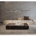 Lampa wisząca Ledowa czarna Xandra 342801-30 REALITY