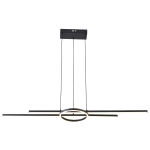 Lampa wisząca Ledowa czarna Xandra 342801-30 REALITY