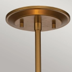 Mała lampa wisząca Ziggy – 1 źródło światła – Lakierowane złoto ZIGGY-1P-S-LG Elstead Lighting