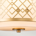 Mała lampa wisząca Ziggy – 1 źródło światła – Lakierowane złoto ZIGGY-1P-S-LG Elstead Lighting