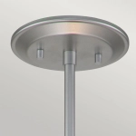 Mała lampa wisząca Ziggy – 1 źródło światła – Lakierowane srebro ZIGGY-1P-S-LS Elstead Lighting