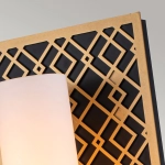 Kinkiet Ziggy – 1 źródło światła – Lakierowane złoto ZIGGY1-LG Elstead Lighting