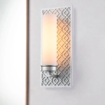 Kinkiet Ziggy – 1 źródło światła – Lakierowane srebro ZIGGY1-LS Elstead Lighting