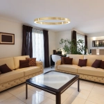 Żyrandol Aurum M 1xLED złoty PL0116-90 yaskr