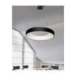 Lampa wisząca Sovana Pendant 55 CCT + Remote Control (black) AZ2728 z pilotem AZZARDO