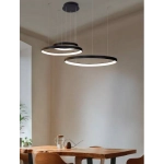 AMANDA PENDANT 45+65+85 3000K BK AZ5027 AZZARDO