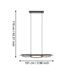BOYAL Lampa wisząca 901714 EGLO